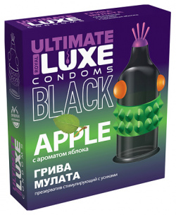 LUXE CONDOMS Презервативы BLACK ULTIMATE Грива Мулата 1 0 MPL124197