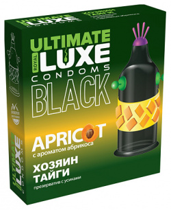LUXE CONDOMS Презервативы BLACK ULTIMATE Хозяин Тайги 1 0 MPL124199