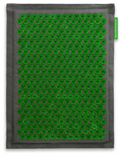 ЛАБОРАТОРИЯ КУЗНЕЦОВА Массажер «Тибетский аппликатор»  на подложке 41х60 см тёмный лен MPL087047