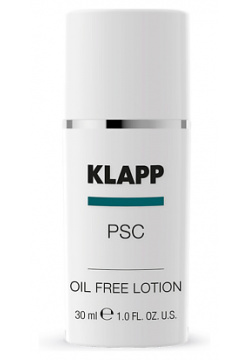 KLAPP COSMETICS Нормализующий крем PSC PROBLEM SKIN CARE Oil Free Lotion 30 0 MPL055431