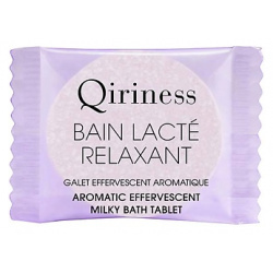 QIRINESS Таблетки для ванны ароматические с увлажняющим и успокаивающим кожу эффектом  анти стресс QOCOON BODY QIR000072