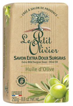 LE PETIT OLIVIER Мыло экстра нежное питательное с маслом Оливы Olive Oil Soap LPO005516