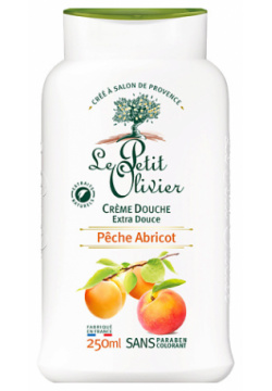 LE PETIT OLIVIER Крем для душа нежный Персик Абрикос Peche Abricot Crème Douche LPO373308