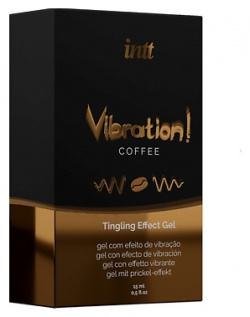 INTT Увлажняющий гель для тела Vibration Gel с ароматом Кофе 15 MPL149529