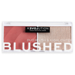 RELOVE REVOLUTION Палетка для макияжа лица Colour Play Blushed Duo RLR000029