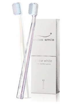 SWISS SMILE Набор  зубных щёток для взрослых Snow White MPL149958