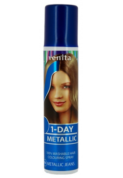 VENITA Спрей для волос оттеночный 1 DAY METALLIC MPL026964