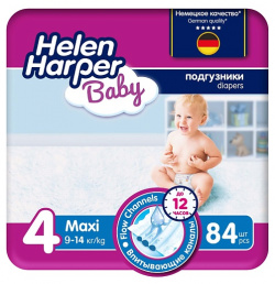 HELEN HARPER BABY Подгузники размер 4 (Maxi) 9 14 кг 84 0 Хелен Харпер MPL030417