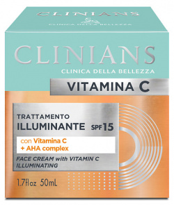CLINIANS Крем для лица осветляющий Vitamina C CLN000006