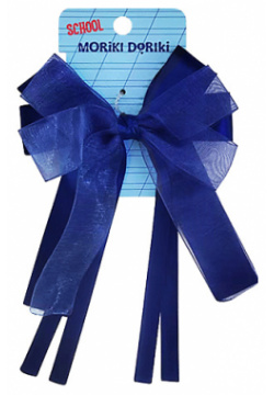 MORIKI DORIKI Синий бант на резинке SCHOOL Collection Blue bow elastic CLOR10873