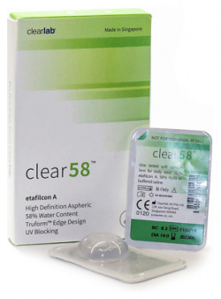 CLEARLAB Контактные линзы Clear 58 MPL185459
