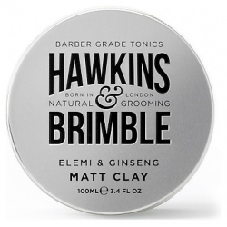 HAWKINS & BRIMBLE Глина для укладки волос с матовым финишем Elemi Ginseng Matt Clay HBL000027