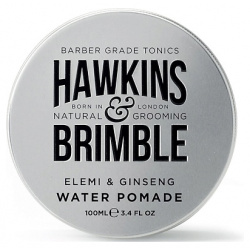 HAWKINS & BRIMBLE Помада для укладки волос на водной основе Elemi Ginseng Water Pomade HBL000028
