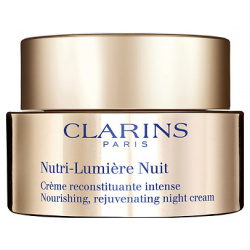 CLARINS Питательный антивозрастной ночной крем  придающий сияние зрелой коже Nutri Lumière CLR058249