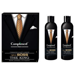 COMPLIMENT Набор MEN: Шампунь для волос + Гель душа  №1772 MPL281392