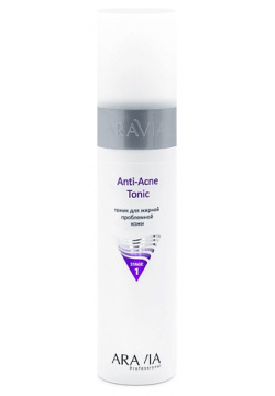 ARAVIA PROFESSIONAL Тоник для жирной проблемной кожи Anti Acne Tonic RAV000362