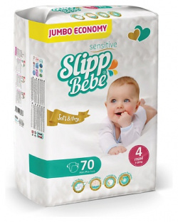 SLIPP BEBE Подгузники для детей JUMBO № 4 70 0 MPL193486