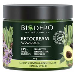 BIODEPO Кето крем питательный универсальный с маслом авокадо Nourishing Universal Keto Cream With Avocado Oil BDP028728