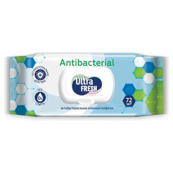 ULTRA FRESH Влажные салфетки Antibacterial 72 MPL196063