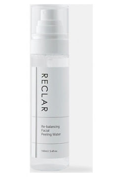 RECLAR Очищающий гармонизирующий мист для лица Re balancing Facial Peeling Water 100 0 MPL197036