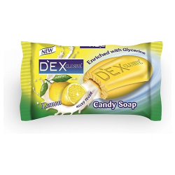 DEXCLUSIVE Мыло туалетное твёрдое Лимон Lemon Candy Soap DEX000002