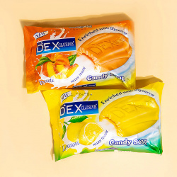 DEXCLUSIVE Мыло туалетное твёрдое Лимон Lemon Candy Soap DEX000002