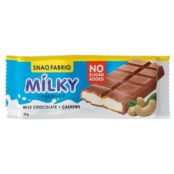 SNAQ FABRIQ Молочный шоколад с молочно ореховой пастой SNF000020