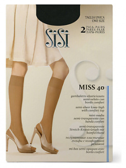 SISI Гольфы женские MISS 40  2 пары MPL201449