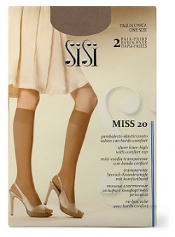 SISI Гольфы женские MISS 20  2 пары MPL201442