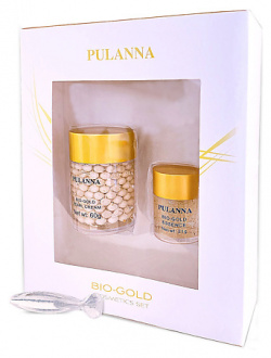 PULANNA Подарочный набор для лица c Био Золотом  Bio gold Cosmetics Set MPL196441