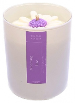 DEMETRA CANDLES Свеча ароматическая с ароматом сирени Blooming lilac 400 MPL215952
