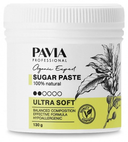 PAVIA Сахарная паста для депиляции  Ultra soft Ультрамягкая 130 0 MPL192047