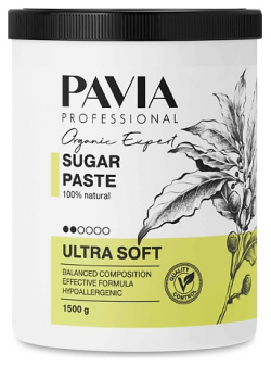 PAVIA Сахарная паста для депиляции  Ultra soft Ультрамягкая 1500 0 MPL216634