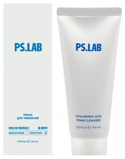 PS LAB Пенка для умывания увлажняющая с гиалуроновой кислотой Hyaluronic Acid Foam Cleanser PSK000055