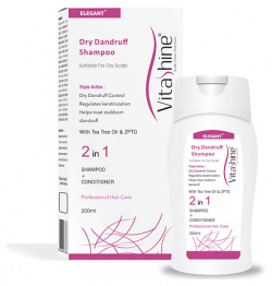 ELEGANT COSMED Шампунь против перхоти для сухих волос Vitashine 200 0 MPL216654