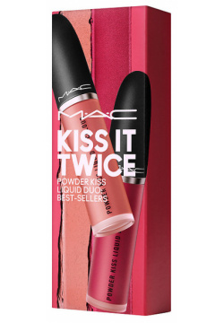 MAC Набор для губ Kiss It Twice Powder Liquid Duo Best Sellers MAC968696