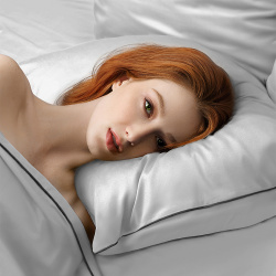 SOFT SILVER Набор наволочек Antibacterial Beauty Pillowcases  50х70 см – 2 шт Цвет: «Благородное серебро» (серый) SSL000015