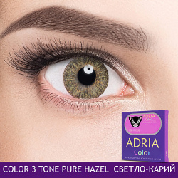 ADRIA Цветные контактные линзы  Color 3 tone Pure Hazel MPL223909