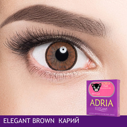 ADRIA Цветные контактные линзы  Elegant Brown MPL222159