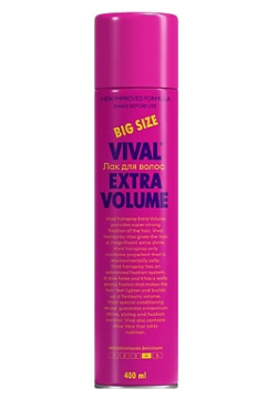 VIVAL BEAUTY Лак для волос Extra Volume VVB000002