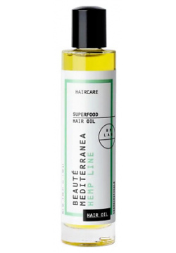 BEAUTE MEDITERRANEA Питательное масло для волос на основе семян конопли 50 0 MPL233232