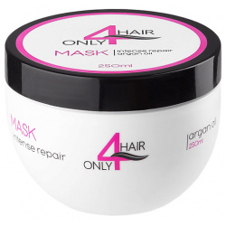 ONLY4HAIR Маска для волос восстанавливающая с аргановым маслом 250 MPL235973 O