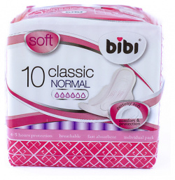 BIBI Прокладки для критических дней Classic Normal Soft 10 MPL241948