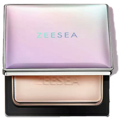 ZEESEA Пудра компактная для жирной  комбинированной и нормальной кожи Refreshing silky powder ZEE000009