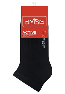 OMSA Active 151 Носки женские укороченные Nero 0 OMS000229