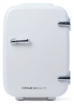 COOLBOXBEAUTY Мини холодильник для косметики Retro 4 л белый MPL234458 C