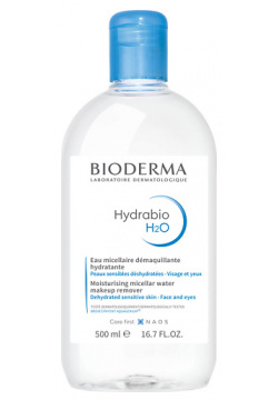 BIODERMA Мицеллярная вода очищающая для сухой и обезвоженной кожи лица Hydrabio H2O 500 0 MPL257618
