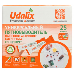 UDALIX Универсальный  стиральный порошок для всех типов вещей в стиках 25 MPL256390
