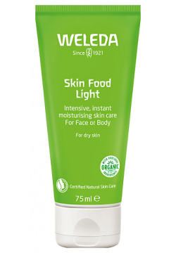 WELEDA Увлажняющий крем для сухой кожи лица и тела Skin Food Light 75 0 MPL263007