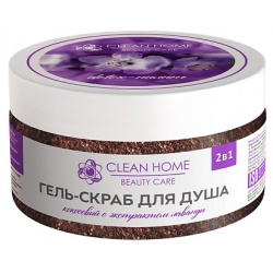 CLEAN HOME BEAUTY CARE Гель скраб для душа Detox пилинг с экстрактом лаванды 250 0 MPL266376